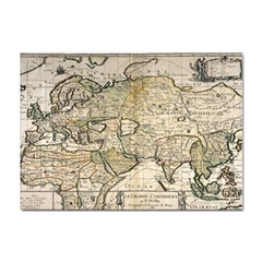 Tartaria Empire Vintage Map Sticker A4 (10 Pack) by Grandong