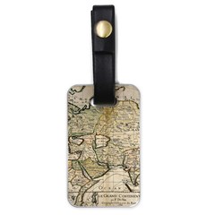 Tartaria Empire Vintage Map Luggage Tag (one Side) by Grandong