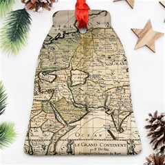 Tartaria Empire Vintage Map Bell Ornament (two Sides) by Grandong