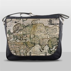 Tartaria Empire Vintage Map Messenger Bag by Grandong