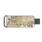 Tartaria Empire Vintage Map Portable USB Flash (Two Sides) Front