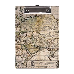 Tartaria Empire Vintage Map A5 Acrylic Clipboard by Grandong