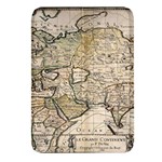 Tartaria Empire Vintage Map Rectangular Glass Fridge Magnet (4 pack) Front