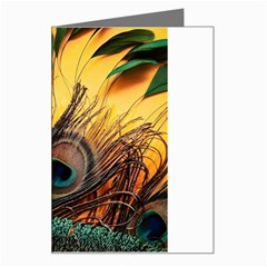 City Light Sky Landmark Painting Greeting Card by Cemarart