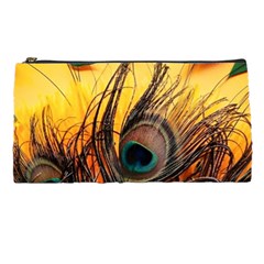 City Light Sky Landmark Painting Pencil Case by Cemarart