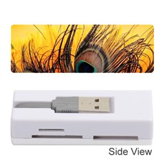 City Light Sky Landmark Painting Memory Card Reader (stick) by Cemarart