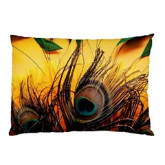 City Light Sky Landmark Painting Pillow Case (two Sides) by Cemarart