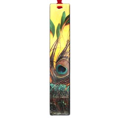 City Light Sky Landmark Painting Large Book Marks by Cemarart