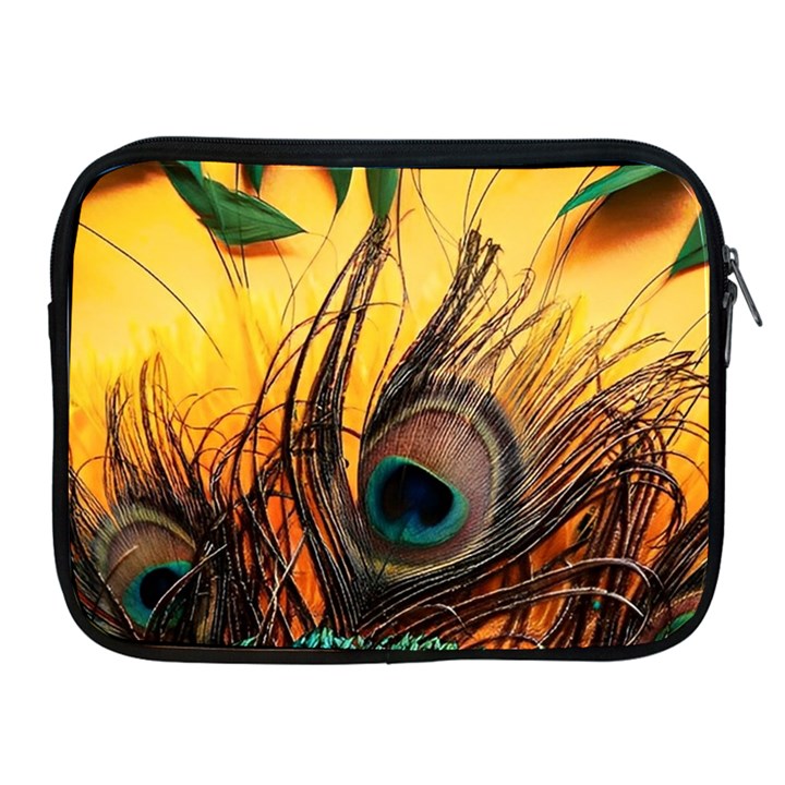 City Light Sky Landmark Painting Apple iPad 2/3/4 Zipper Cases