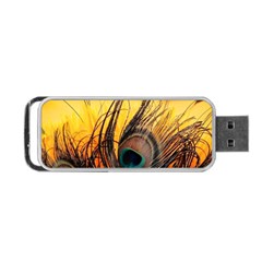 Art Paint Landscape Mountain Portable Usb Flash (two Sides) by Cemarart