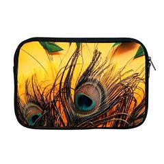 City Light Sky Landmark Painting Apple Macbook Pro 17  Zipper Case by Cemarart