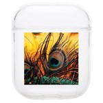 Oceans Stunning Painting Sunset Scenery Wave Paradise Beache Mountains Soft TPU AirPods 1/2 Case Front