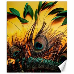 Sunset Illustration Water Night Sun Landscape Grass Clouds Painting Digital Art Drawing Canvas 20  X 24  by Cemarart