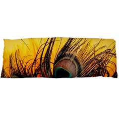 Sunset Illustration Water Night Sun Landscape Grass Clouds Painting Digital Art Drawing Body Pillow Case Dakimakura (two Sides) by Cemarart