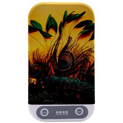 Sunset Illustration Water Night Sun Landscape Grass Clouds Painting Digital Art Drawing Sterilizers by Cemarart