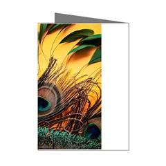 City Lights Sky Landmark Painting Mini Greeting Cards (pkg Of 8) by Cemarart