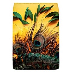 Forest Owl Art Snow Winter Removable Flap Cover (l) by Cemarart