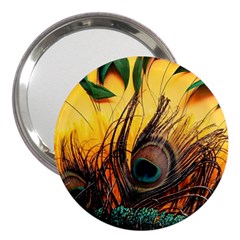 Forest Trees Snow Landscape Art 3  Handbag Mirrors by Cemarart