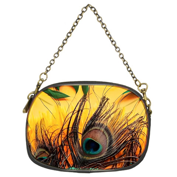 Japan Art Artwork Asia Drawing Lake Landscape Mountain Nature Oriental Chain Purse (One Side)