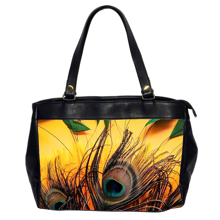 Japan Art Artwork Asia Drawing Lake Landscape Mountain Nature Oriental Oversize Office Handbag (2 Sides)