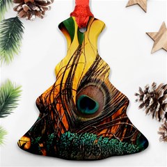 Japan Art Artwork Asia Drawing Lake Landscape Mountain Nature Oriental Christmas Tree Ornament (two Sides) by Cemarart