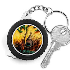 Peacock Feather Native Measuring Tape by Cemarart