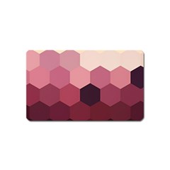 Hexagon Valentine Valentines Magnet (name Card) by Grandong