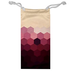 Hexagon Valentine Valentines Jewelry Bag by Grandong