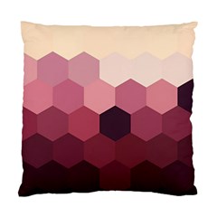 Hexagon Valentine Valentines Standard Cushion Case (one Side) by Grandong