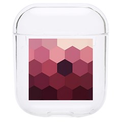 Hexagon Valentine Valentines Hard Pc Airpods 1/2 Case by Grandong