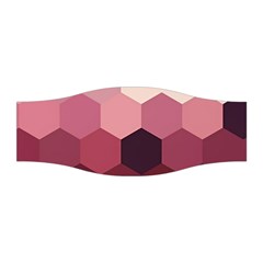 Hexagon Valentine Valentines Stretchable Headband by Grandong