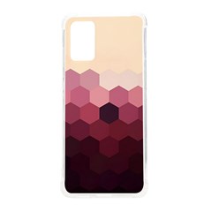 Hexagon Valentine Valentines Samsung Galaxy S20plus 6 7 Inch Tpu Uv Case by Grandong