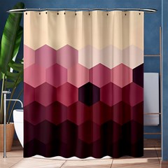 Pink Roses Flowers Love Nature Shower Curtain 60  X 72  (medium)  by Grandong