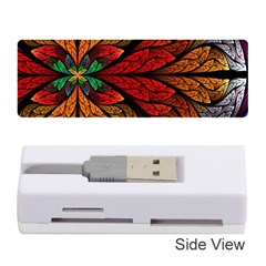 Fractals, Floral Ornaments, Rings Memory Card Reader (stick) by nateshop