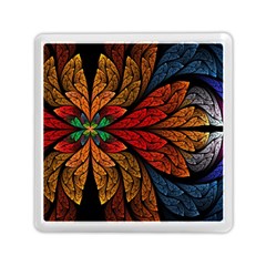 Fractals, Floral Ornaments, Rings Memory Card Reader (square) by nateshop