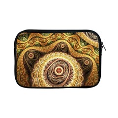 Fractals, Floral Ornaments, Waves Apple Ipad Mini Zipper Cases by nateshop