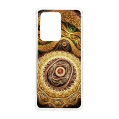 Fractals, Floral Ornaments, Waves Samsung Galaxy S20 Ultra 6 9 Inch Tpu Uv Case by nateshop