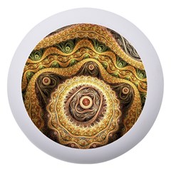 Fractals, Floral Ornaments, Waves Dento Box With Mirror by nateshop