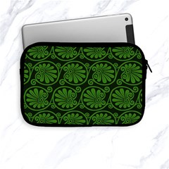 Green Floral Pattern Floral Greek Ornaments Apple Ipad Mini Zipper Cases by nateshop