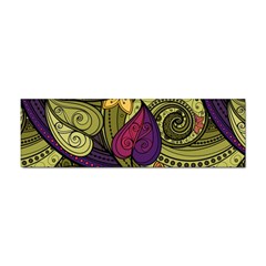 Green Paisley Background, Artwork, Paisley Patterns Sticker Bumper (100 Pack) by nateshop