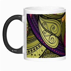 Green Paisley Background, Artwork, Paisley Patterns Morph Mug by nateshop