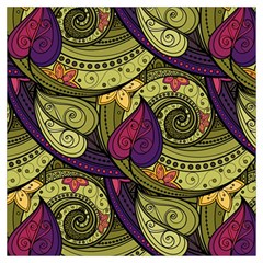 Green Paisley Background, Artwork, Paisley Patterns Lightweight Scarf  by nateshop