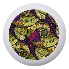 Green Paisley Background, Artwork, Paisley Patterns Dento Box With Mirror by nateshop