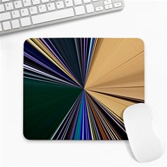 Zig Zag Pattern Geometric Design Large Mousepad by Cemarart