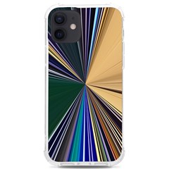 Zig Zag Pattern Geometric Design Iphone 12/12 Pro Tpu Uv Print Case by Cemarart