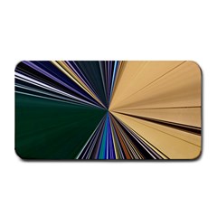 Colorful Centroid Line Stroke Medium Bar Mat by Cemarart