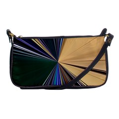 Colorful Centroid Line Stroke Shoulder Clutch Bag by Cemarart