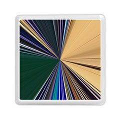 Colorful Centroid Line Stroke Memory Card Reader (square) by Cemarart