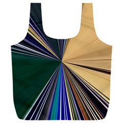 Colorful Centroid Line Stroke Full Print Recycle Bag (xxl) by Cemarart