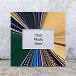 Colorful Centroid Line Stroke White Box Photo Frame 4  x 6  Front